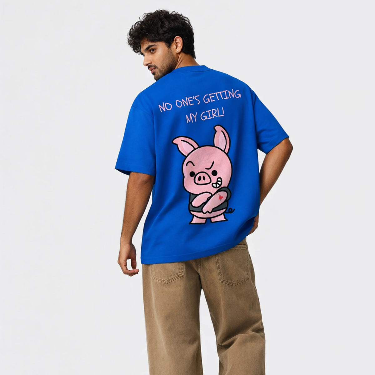 PIG BOYFRIEND T-SHIRT