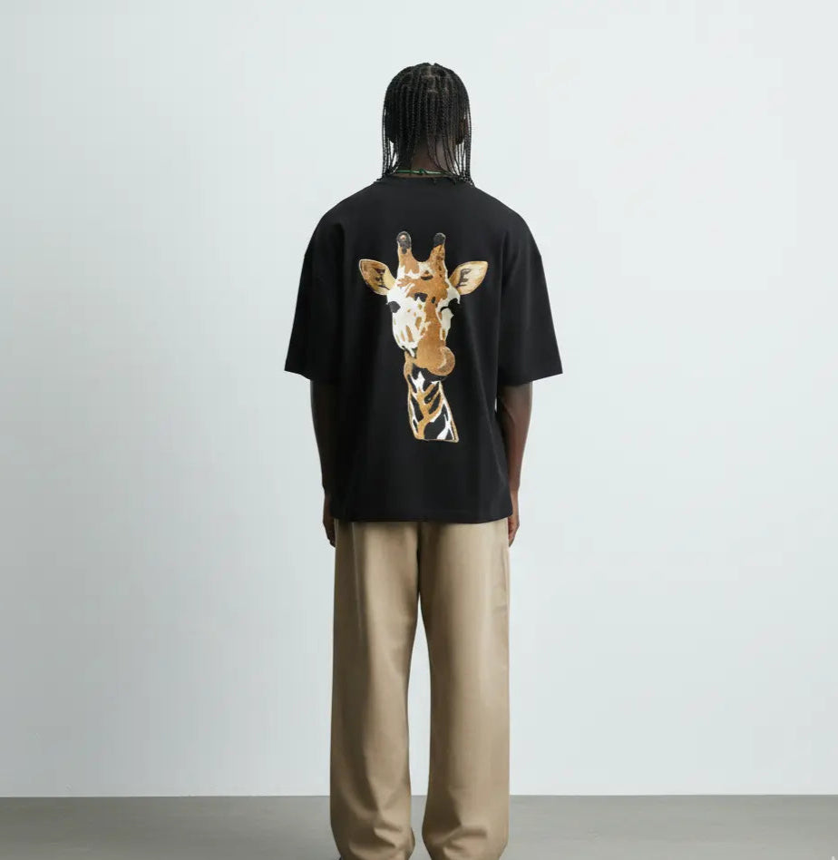 I'M TALL oversized  t-shirt - OMBREIA