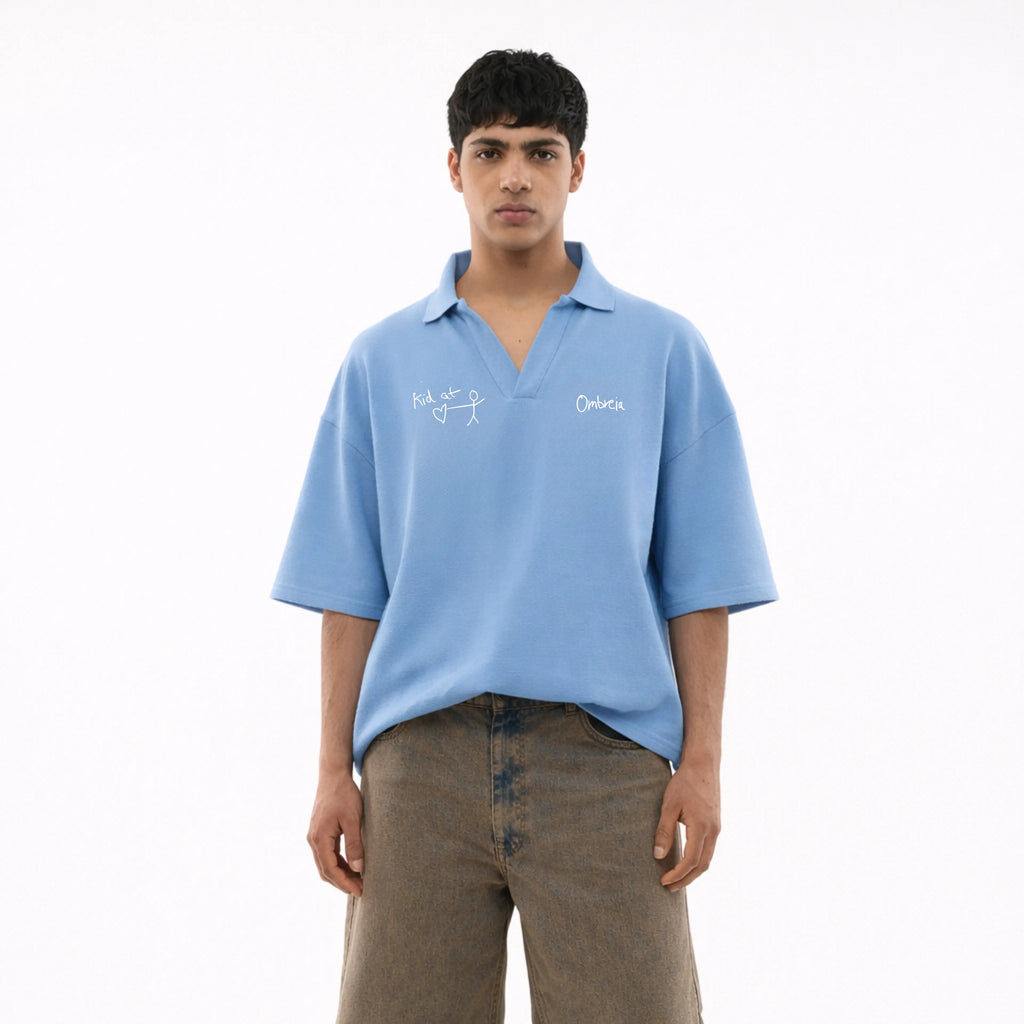 Kid At Heart Boxy Polo