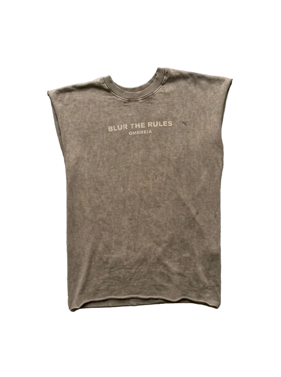 BLUR THE RULES SLEEVELESS T-SHIRT