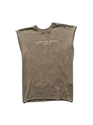 BLUR THE RULES SLEEVELESS T-SHIRT
