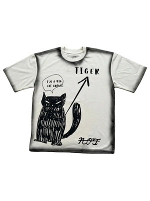 I'M A BIG CAT GROWL OVERSIZED T-SHIRT